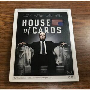 House of Cards: the Complete First Season Blu ray Kevin Spacey Robin Wright